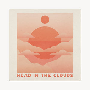 head in the clouds print from Cai & Jo