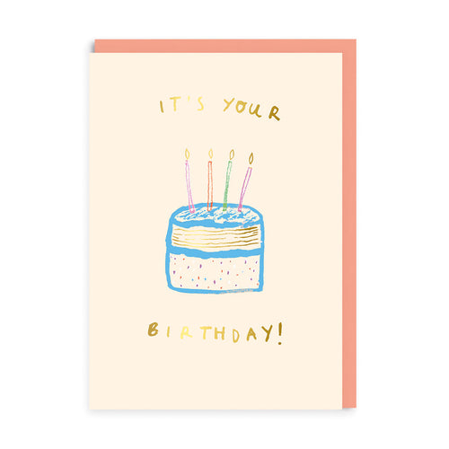 Birthday Cake Card
