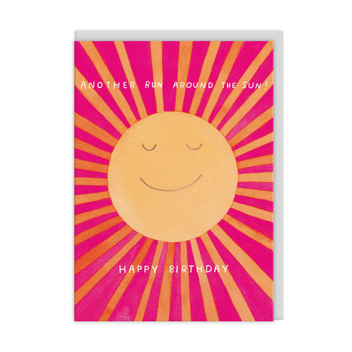 Birthday Around The Sun Card