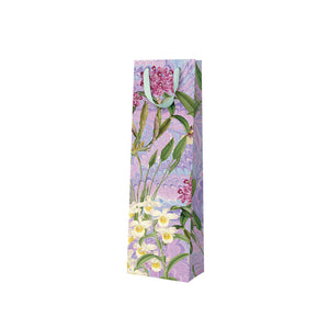 Marble Leaves Bottle Bag