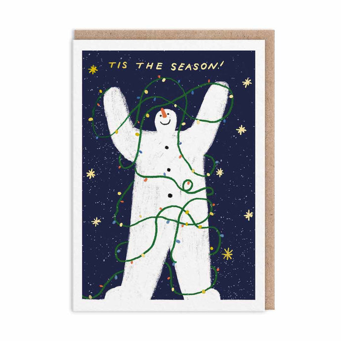 Christmas Snowman Card