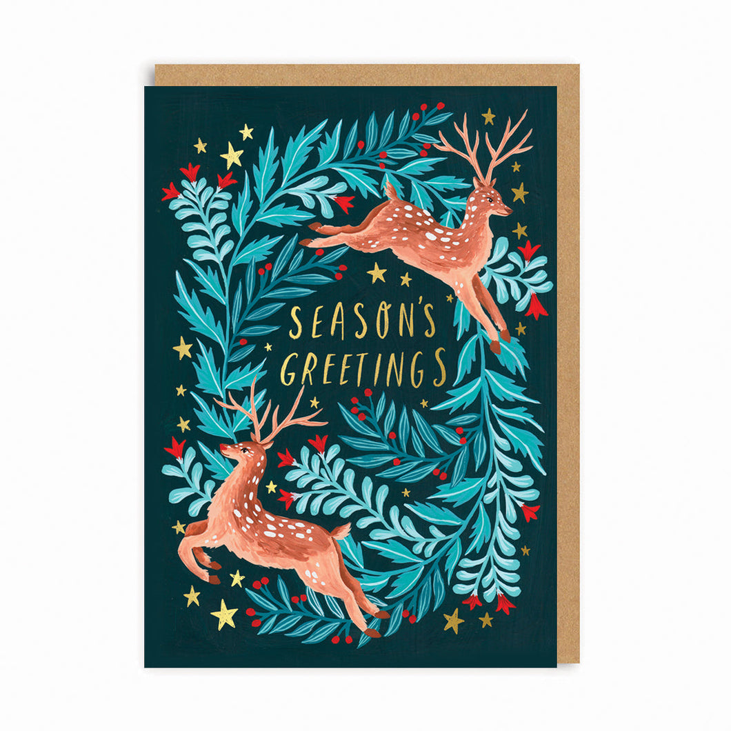 Christmas Deer Card