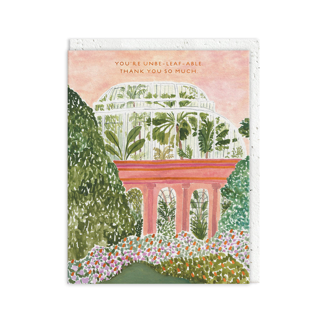 Thank you Plant Seed Envelope Card