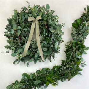 Just Foliage Christmas Garland