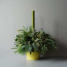 Small Evergreen Christmas Table Centre