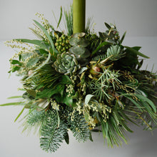 Small Evergreen Christmas Table Centre