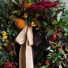Home Flower School Lesson 4: Christmas Pudding Wreath Kit (Orange & Magenta)