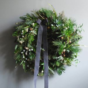 Evergreen Christmas Wreath