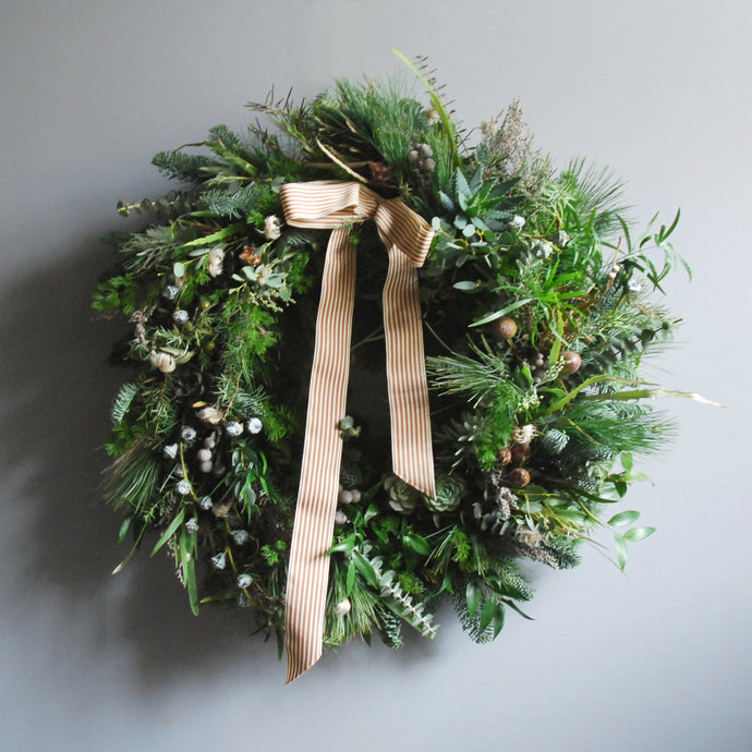Evergreen Christmas Wreath