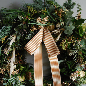 White Christmas Wreath