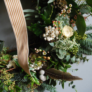 White Christmas Wreath