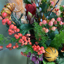Christmas Pudding Vase Arrangement