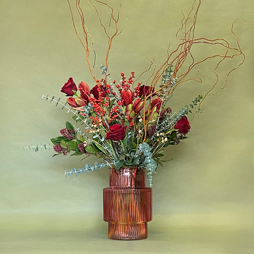 Christmas Day Vase Arrangement