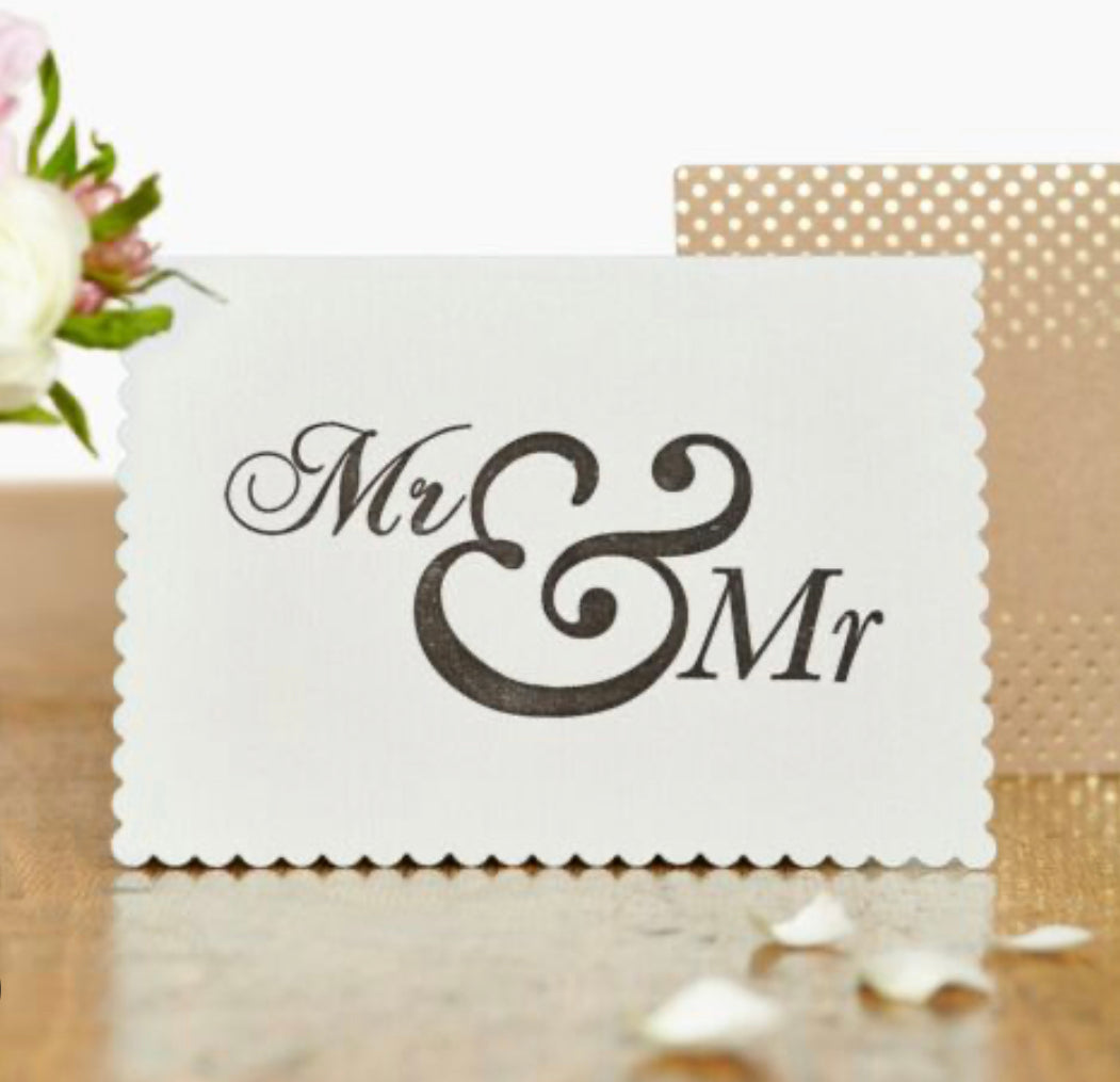 Mr & Mrs Card by KATIE LEAMON
