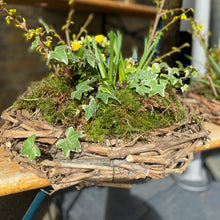 Small Planted Spring Nest Basket