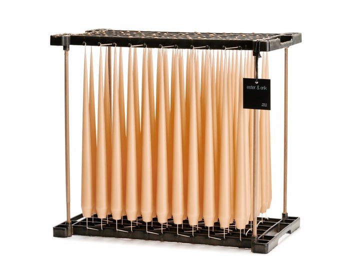 Ester & Erik Heather Melon Taper Candle 42cm (Pale Peach)