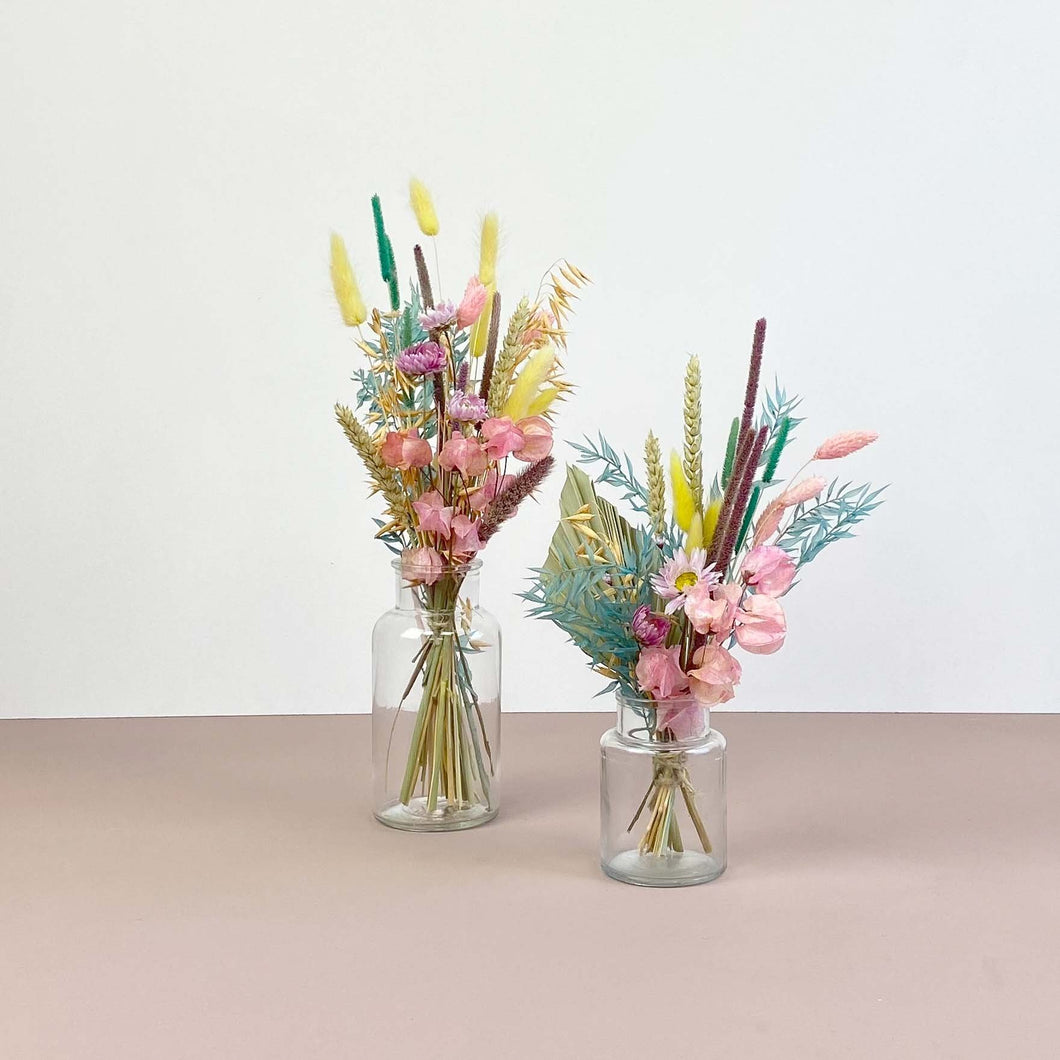 Dried Flower Duo Jar Set