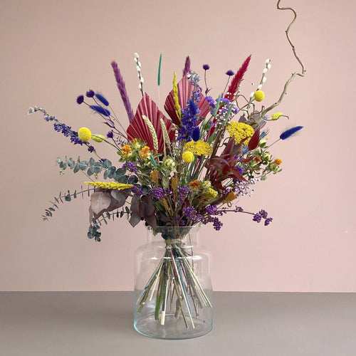 Rainbow Dried Flowers
