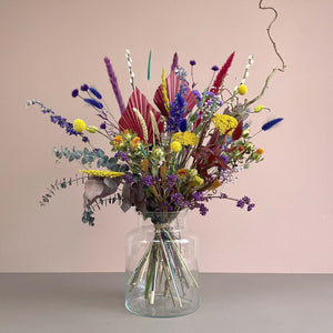 Rainbow Dried Flowers