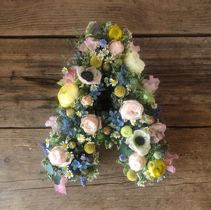 Home Flower School Lesson 2: Floral Letters