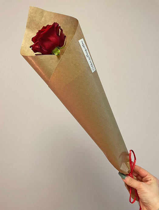 Valentine: Single Red Rose