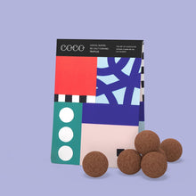Cocoa Dusted Sea Salt Caramel Truffles