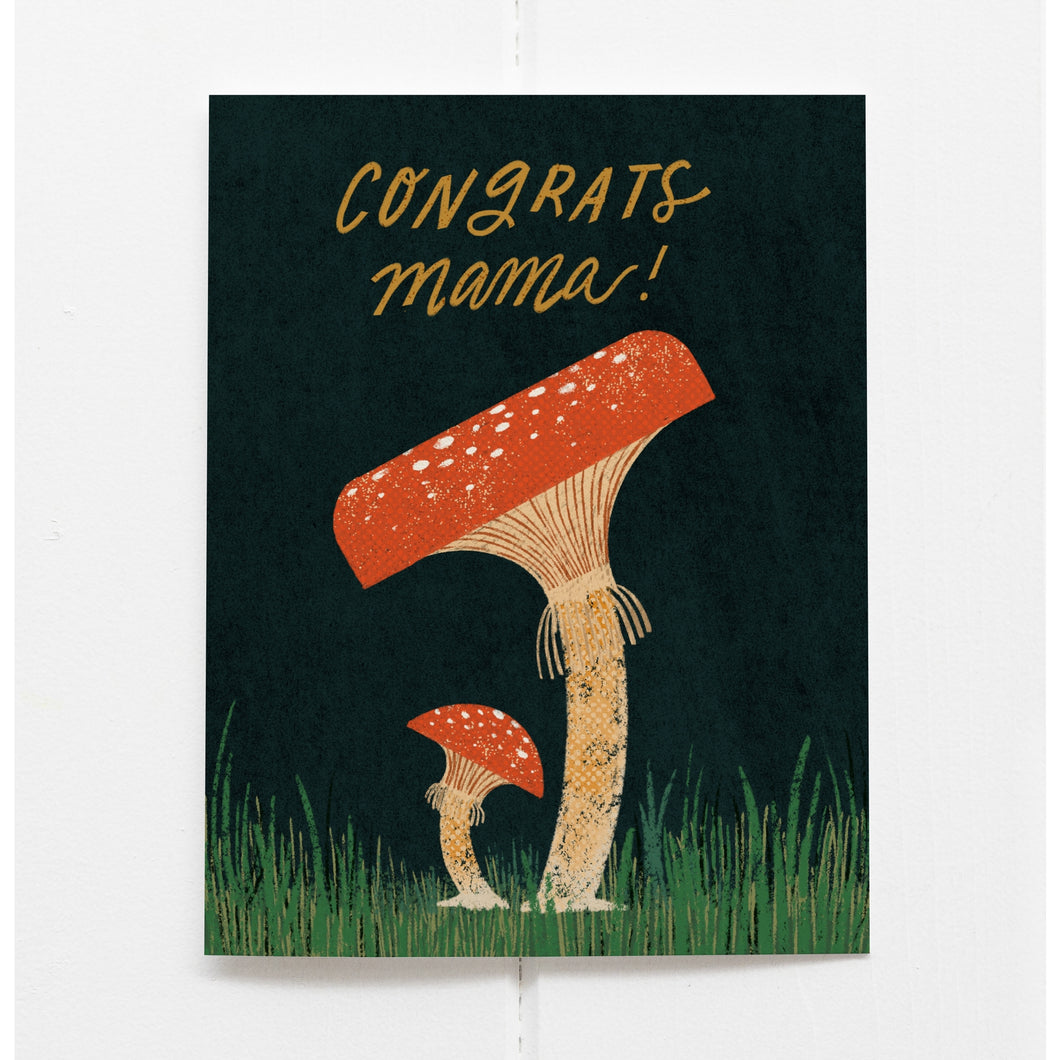 congrats mama card from Olive & company