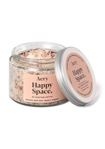 Aery happy space bath salts open