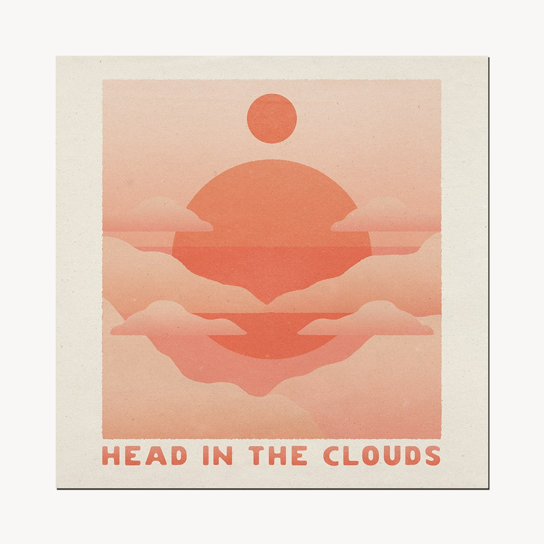 head in the clouds print from Cai & Jo