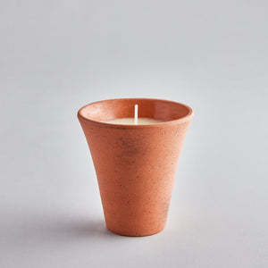 Large Potted Candle Lavender st eval