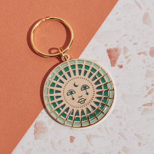Cai & Jo moon keychain