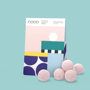 Pink Marc de Champagne Truffles