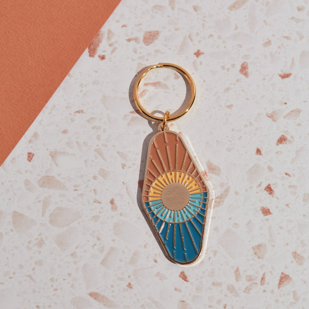 Sun and Sea Keychain