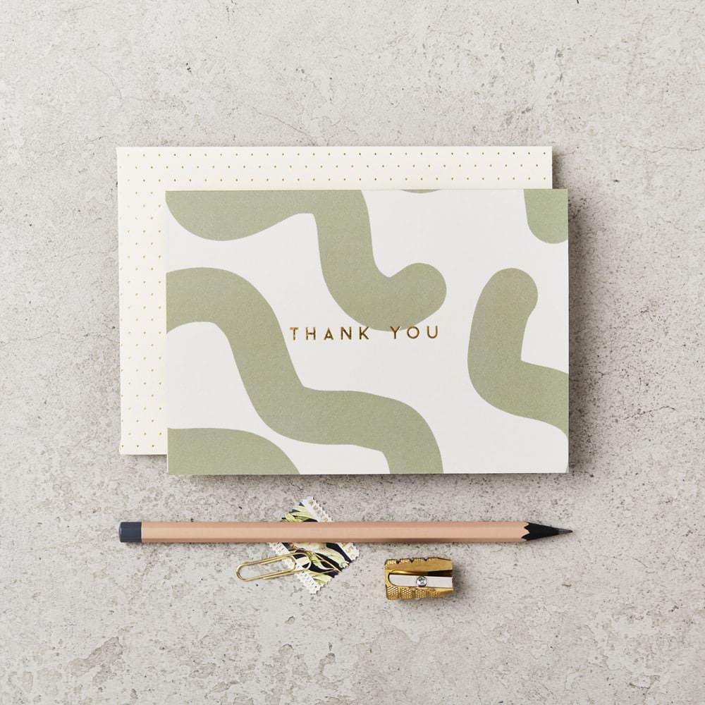 Thank You Card by Katie Leamon