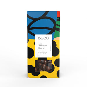 Salted Caramel Fudge Milk Chocolate coco chocolates